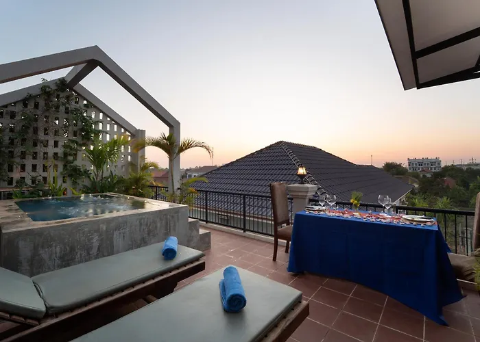 Villa Skyview Private Pool & Kitchen Phumi Tram Neak